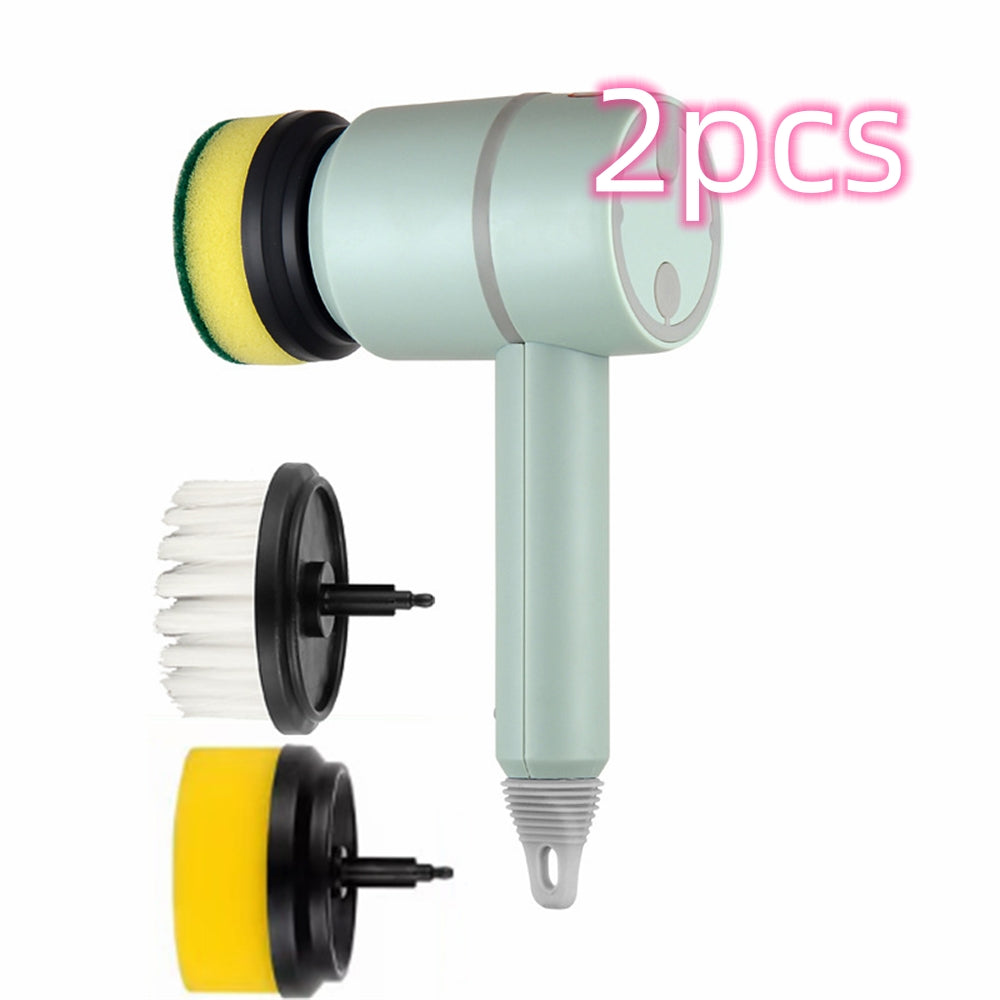 Perie Electrică pentru Vase și Baie – Curățare Automată, Reîncărcare USB, Fără Fir