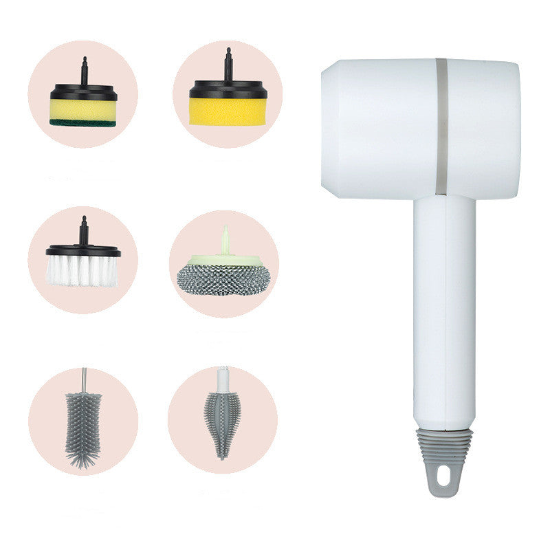 Perie Electrică pentru Vase și Baie – Curățare Automată, Reîncărcare USB, Fără Fir