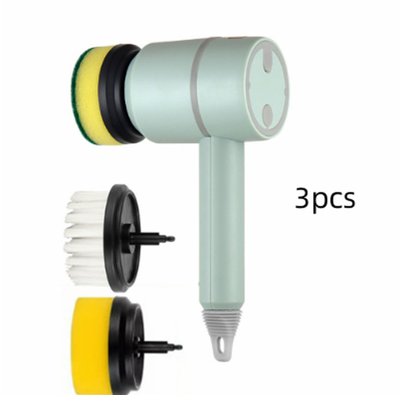 Perie Electrică pentru Vase și Baie – Curățare Automată, Reîncărcare USB, Fără Fir