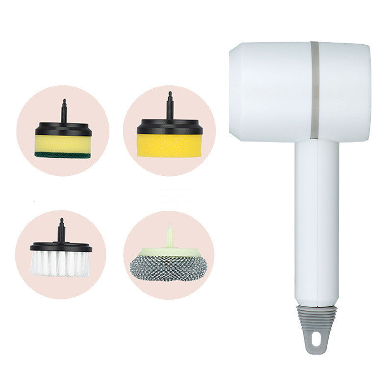 Perie Electrică pentru Vase și Baie – Curățare Automată, Reîncărcare USB, Fără Fir