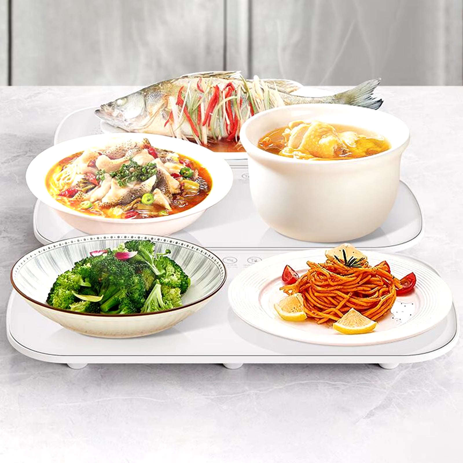 Tavă Electrică de Încălzire – Cadoul Ideal pentru Petreceri, Bufete și Evenimente