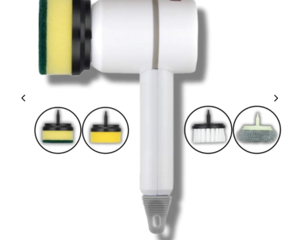 Perie Electrică pentru Vase și Baie – Curățare Automată, Reîncărcare USB, Fără Fir