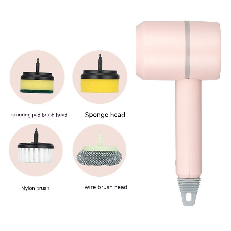 Perie Electrică pentru Vase și Baie – Curățare Automată, Reîncărcare USB, Fără Fir